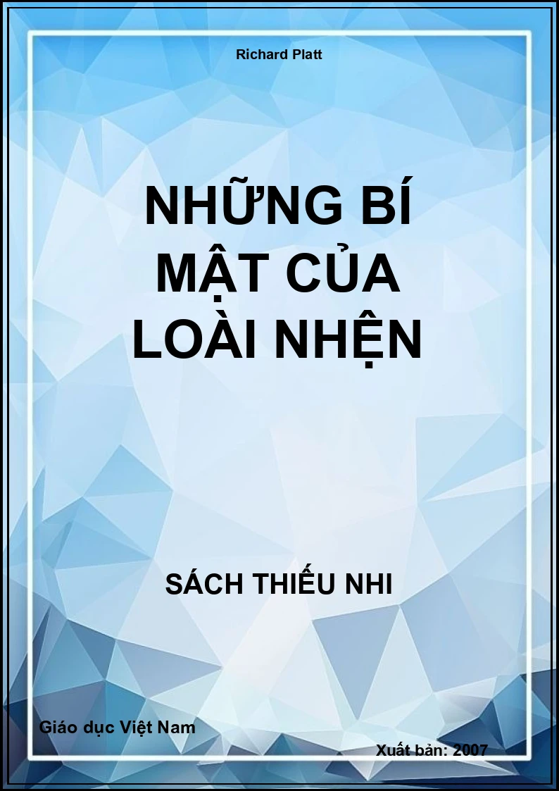 Những bí mật của loài nhện