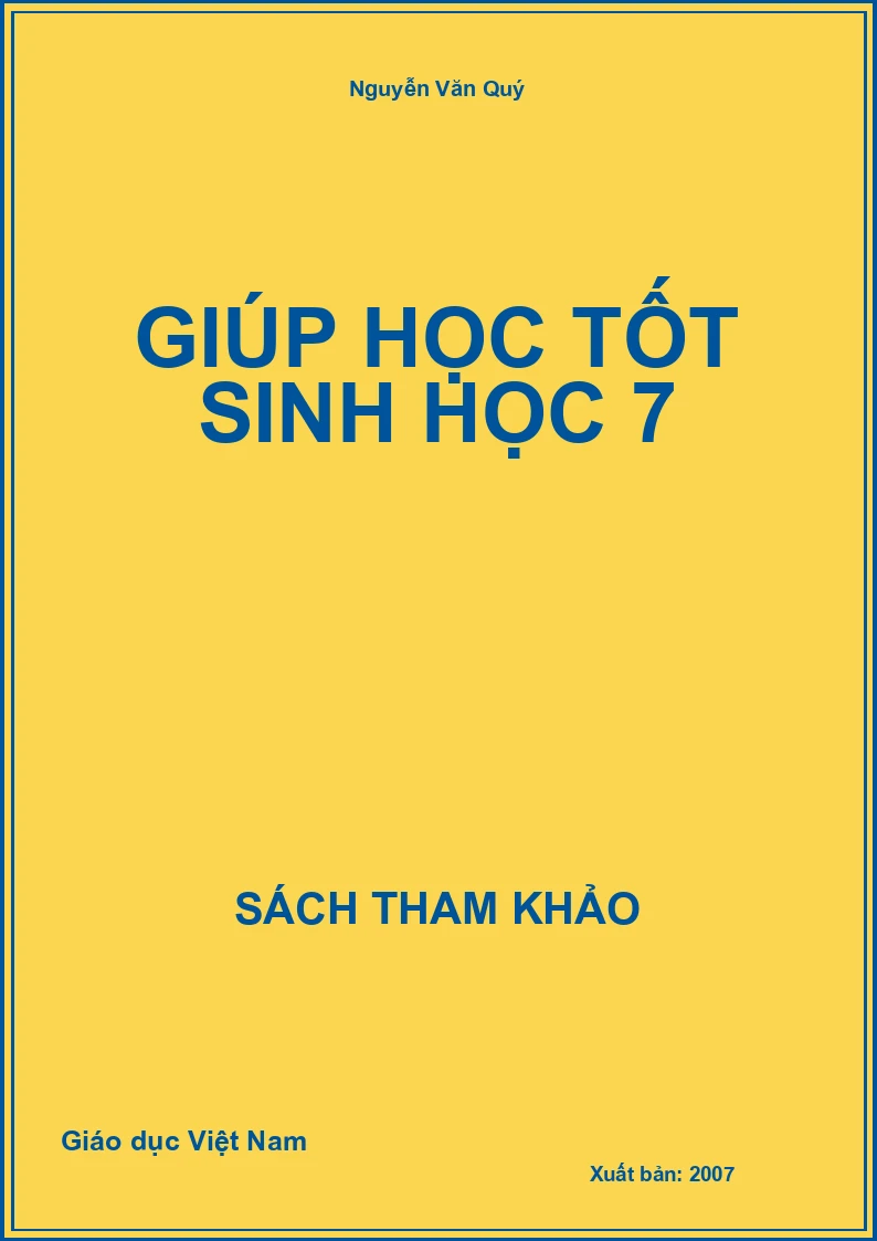 Giúp học tốt sinh học 7