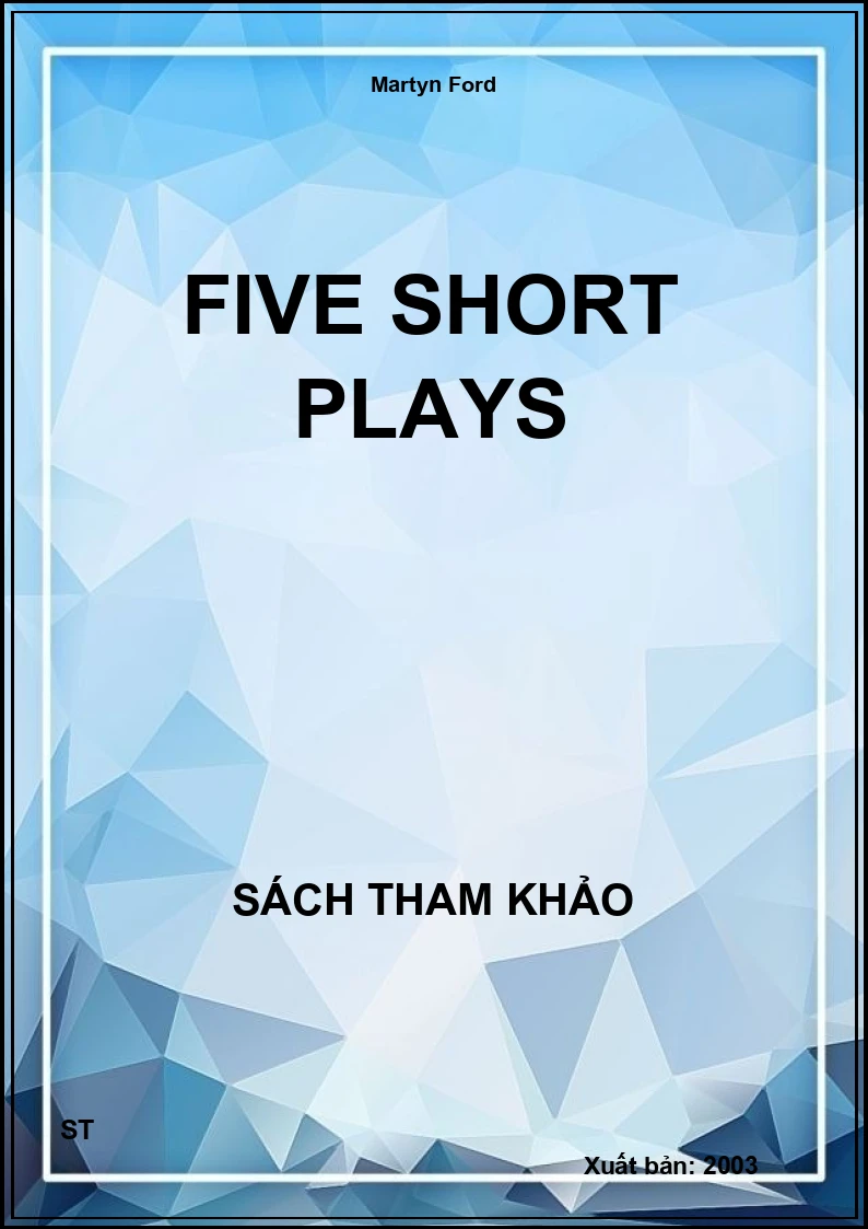 Five short plays