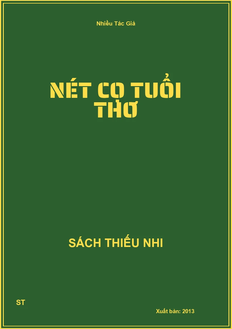 Nét cọ tuổi thơ