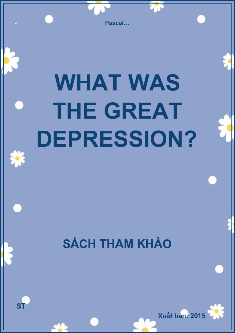 What was the Great Depression?