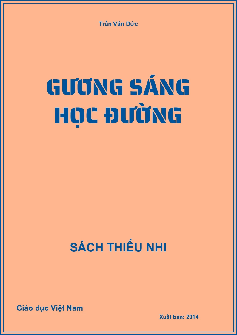 Gương sáng học đường