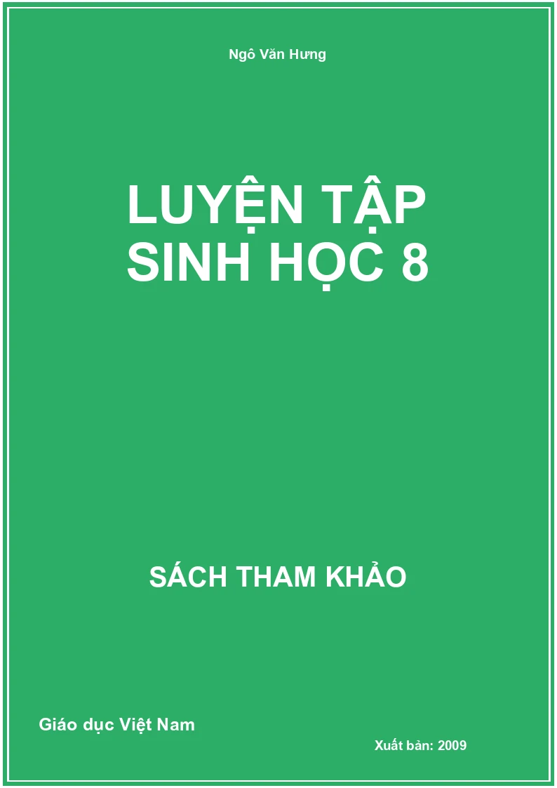 Luyện tập sinh học 8