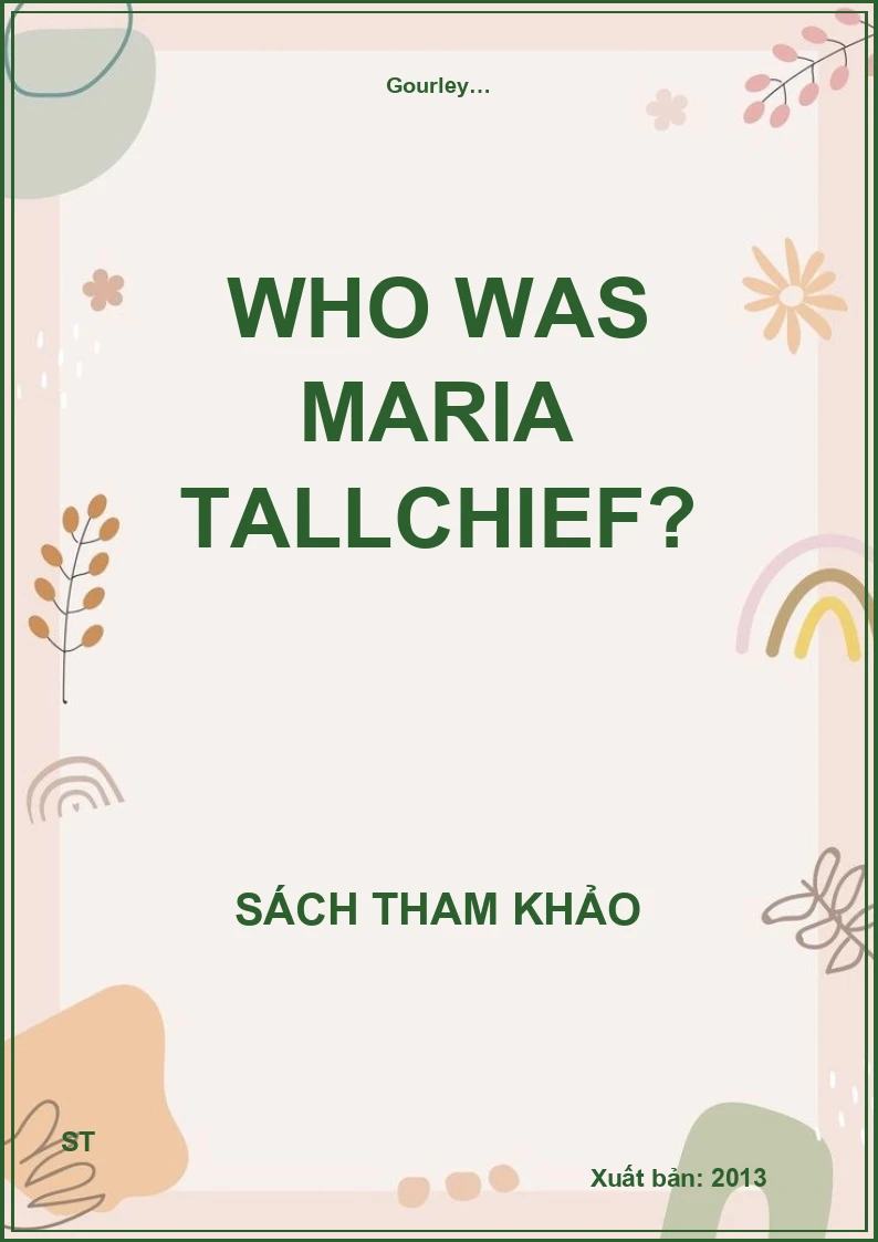 Who was Maria Tallchief?