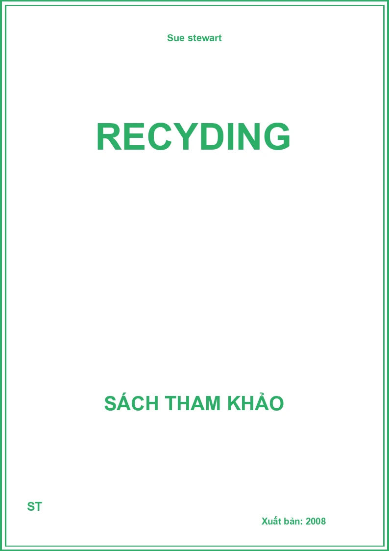 Recyding