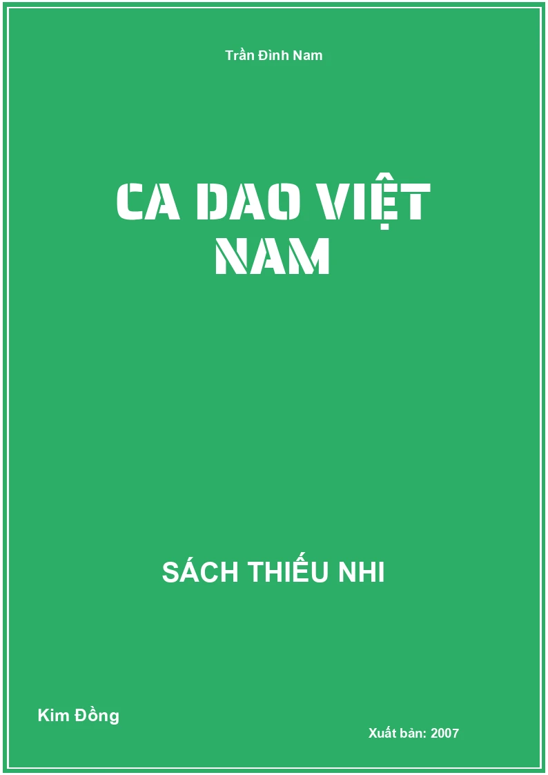 Ca dao Việt Nam