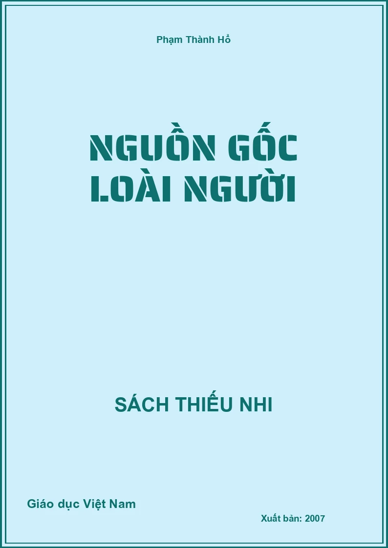 Nguồn gốc loài người