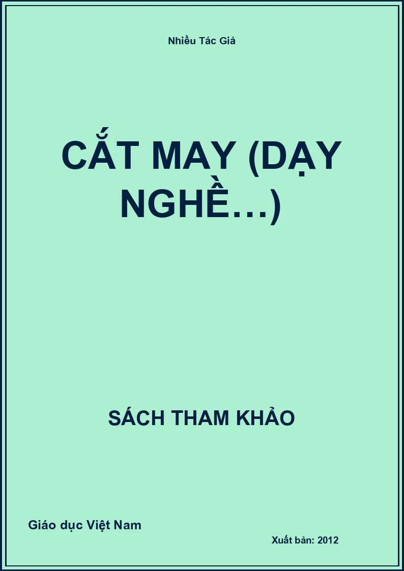 Cắt may (Dạy nghề…)