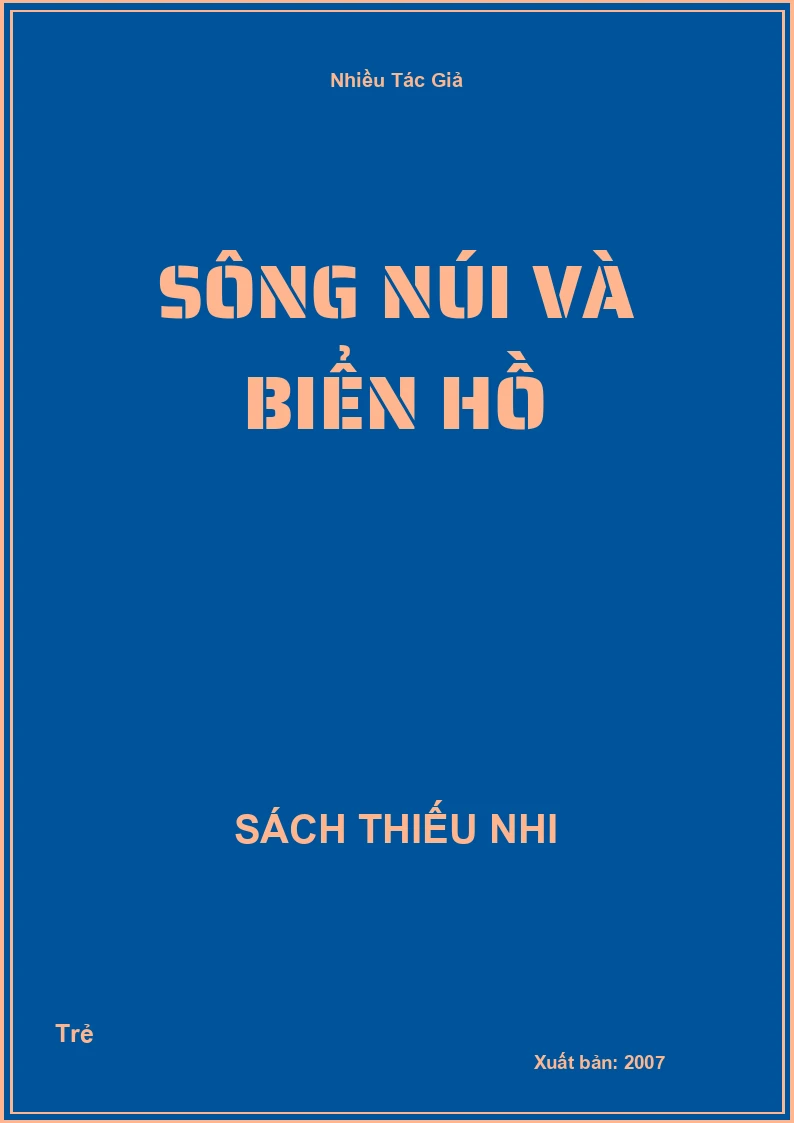 Sông núi và biển hồ