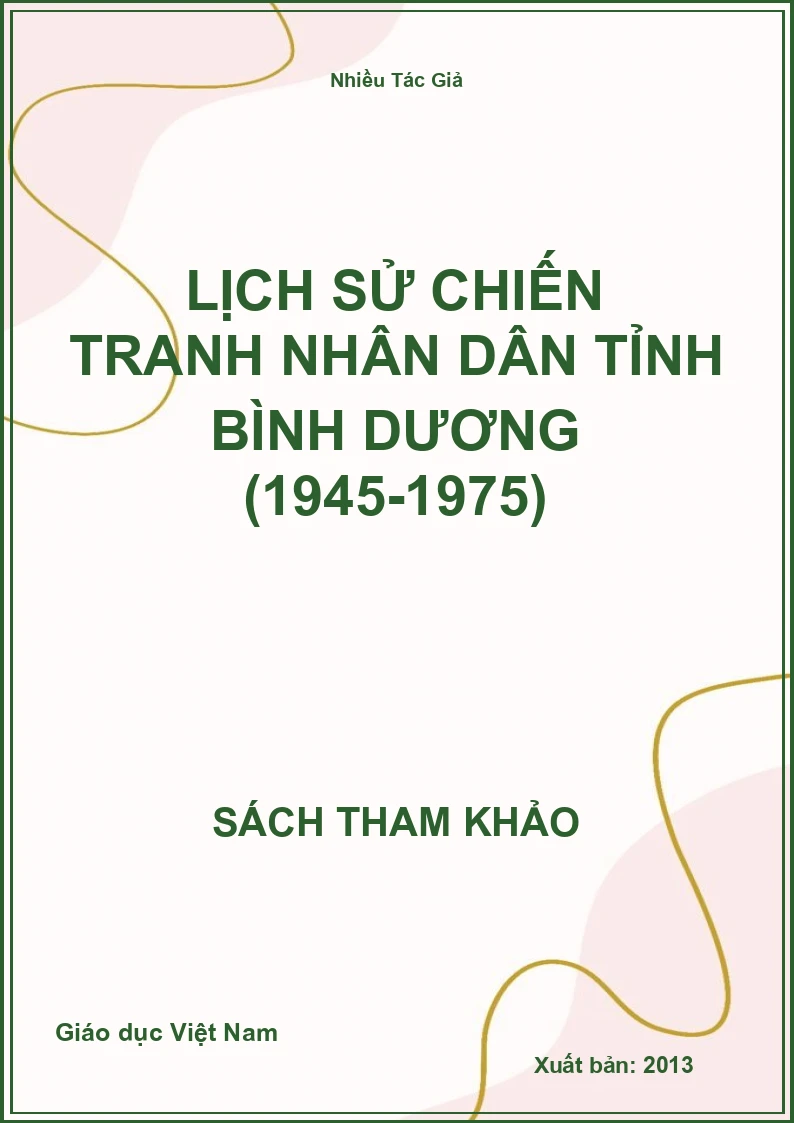 Lịch Sử chiến tranh nhân dân tỉnh Bình Dương (1945-1975)