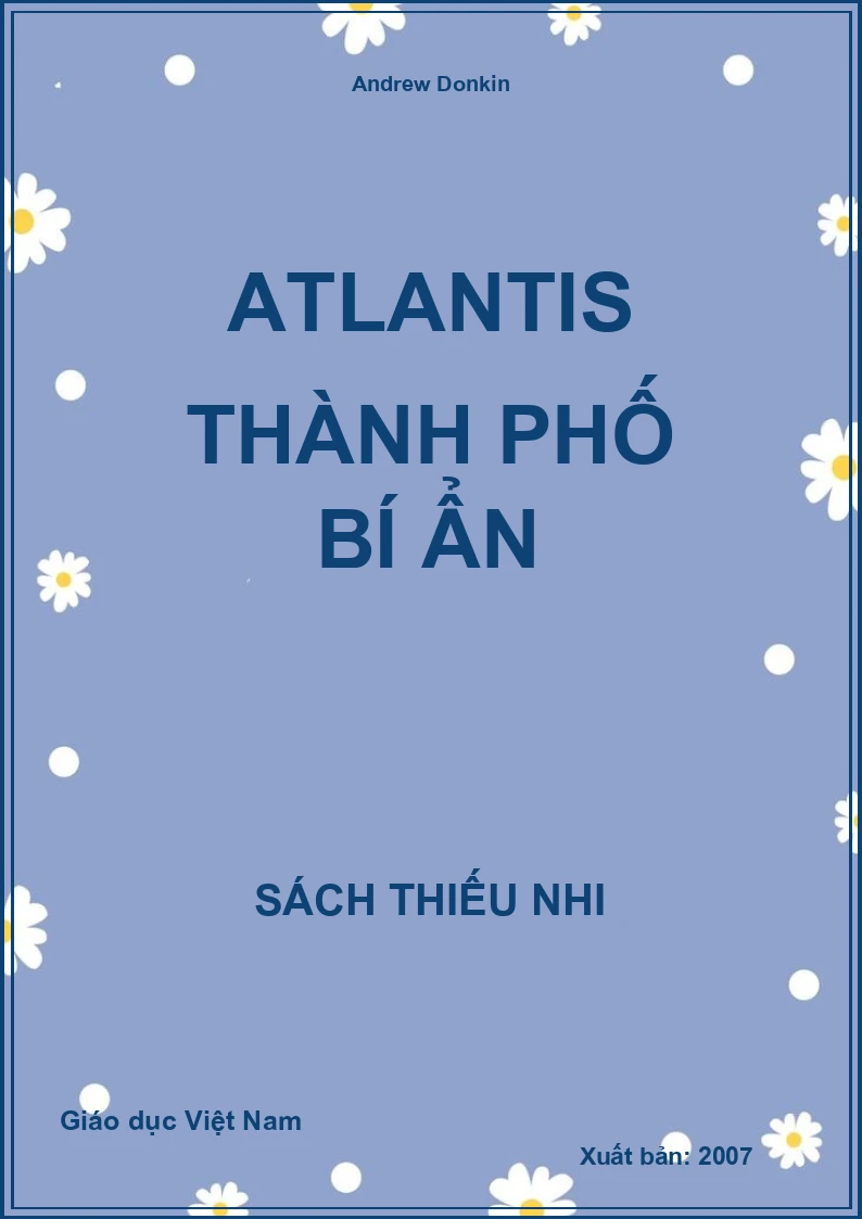 Atlantis thành phố bí ẩn