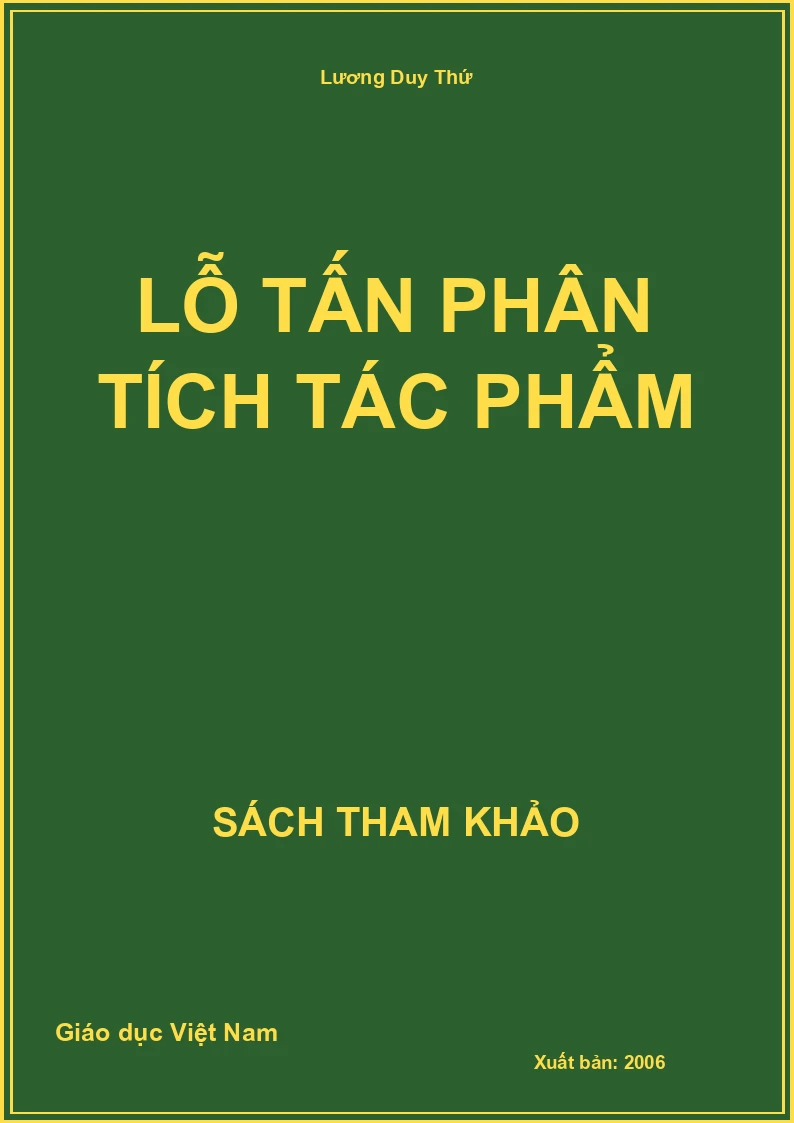 Lỗ Tấn phân tích tác phẩm