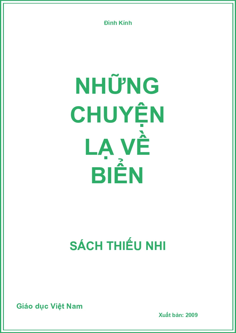 Những chuyện lạ về biển