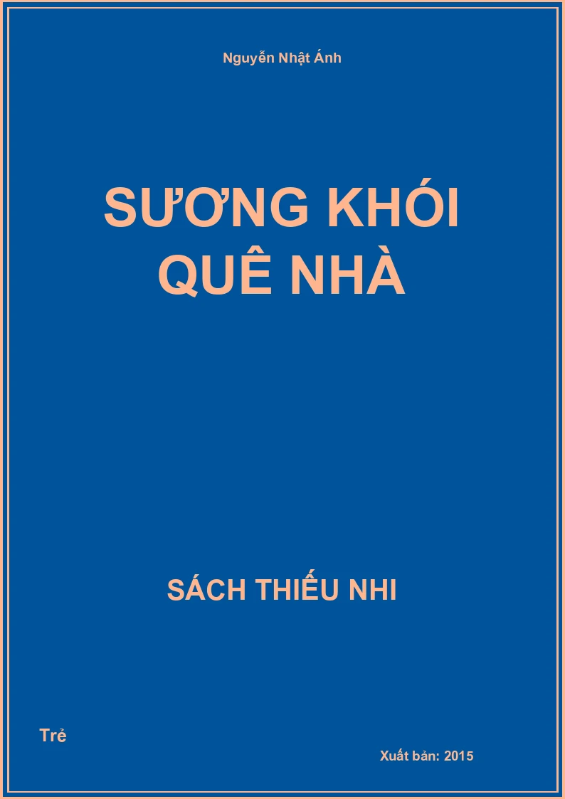 Sương khói quê nhà