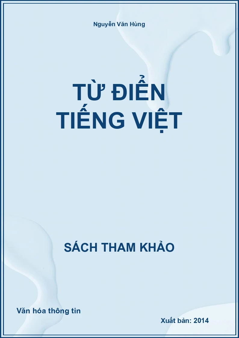 Từ điển Tiếng Việt