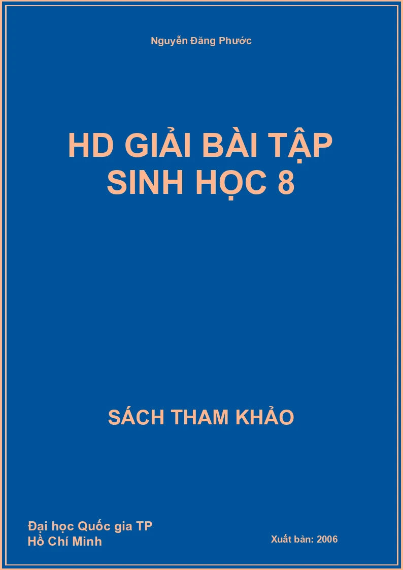 HD giải bài tập Sinh Học 8