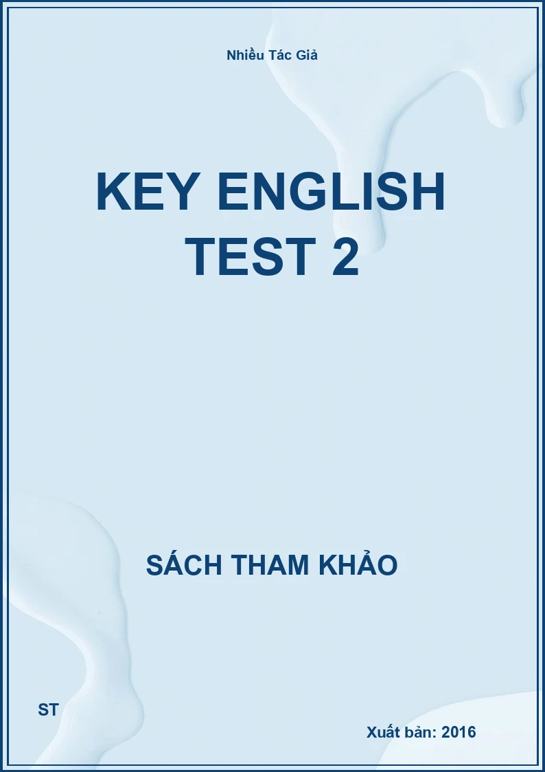 Key English test 2