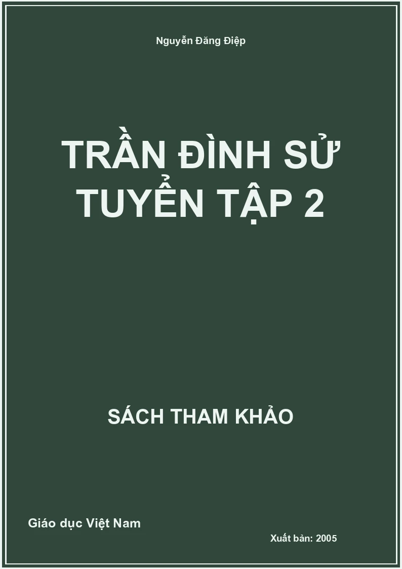 Trần Đình Sử tuyển tập 2