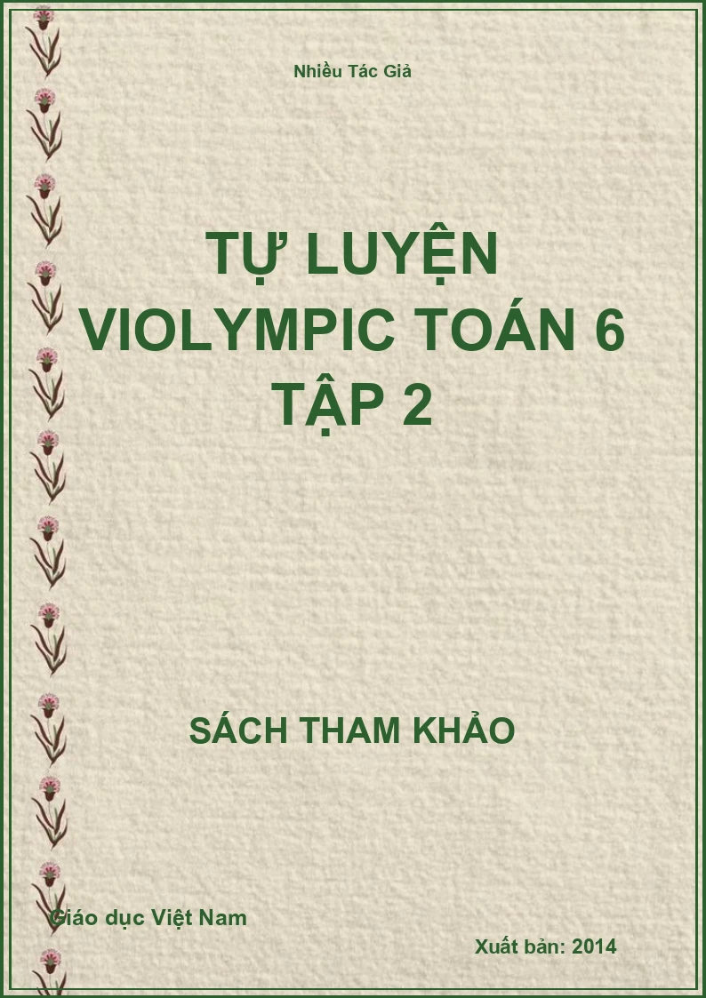 Tự luyện Violympic Toán 6 tập 2