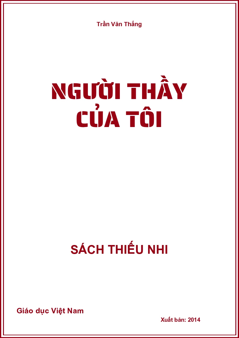 Người thầy của tôi