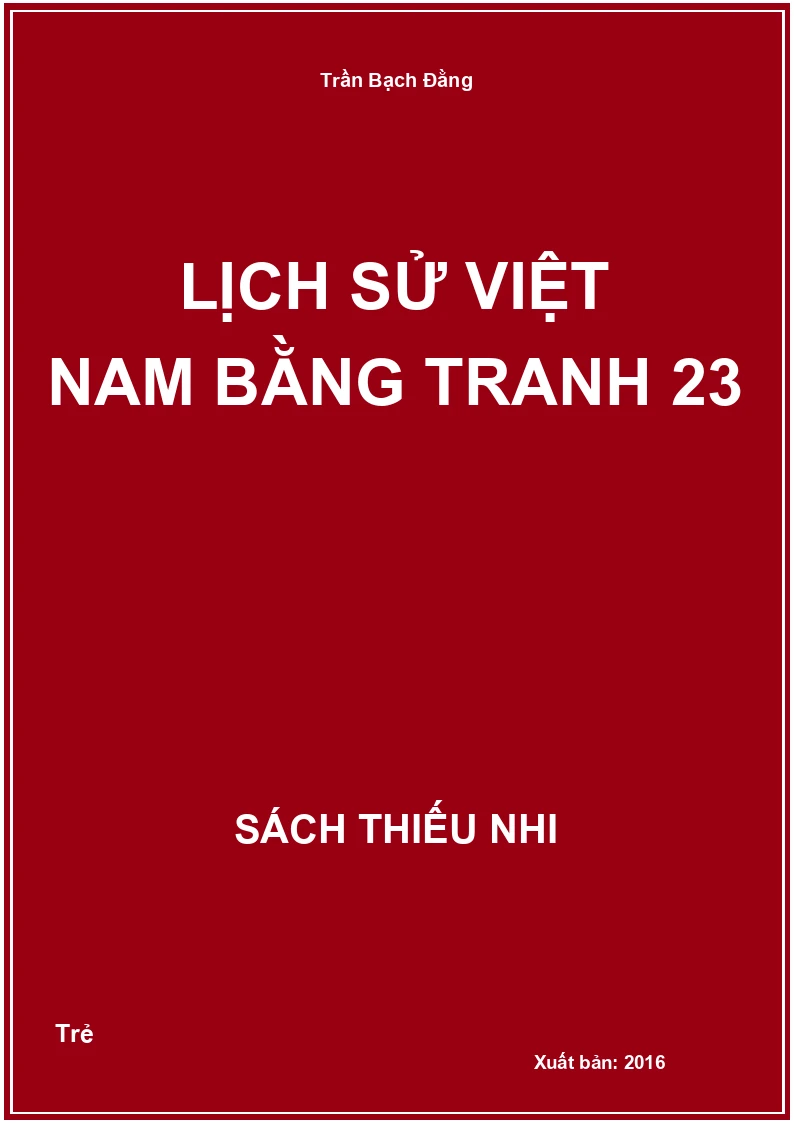 Lịch sử Việt Nam bằng tranh 23