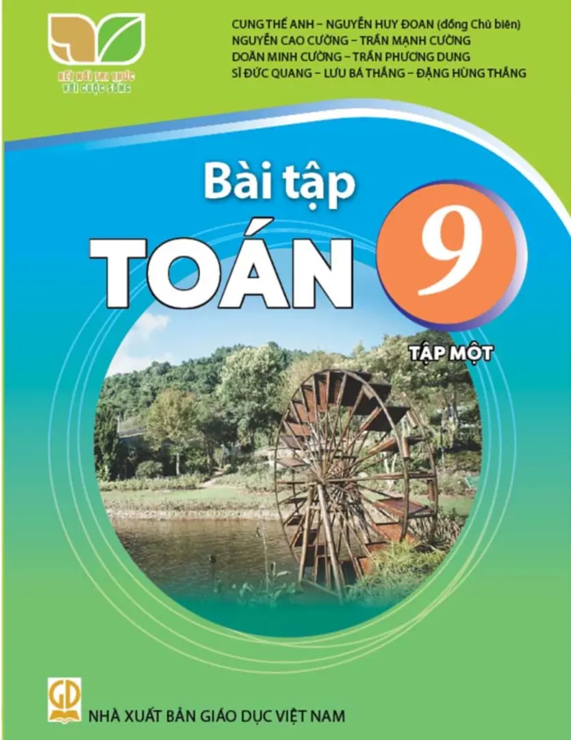 Sách bài tập Toán 9 - Tập 1 Kết nối tri thức