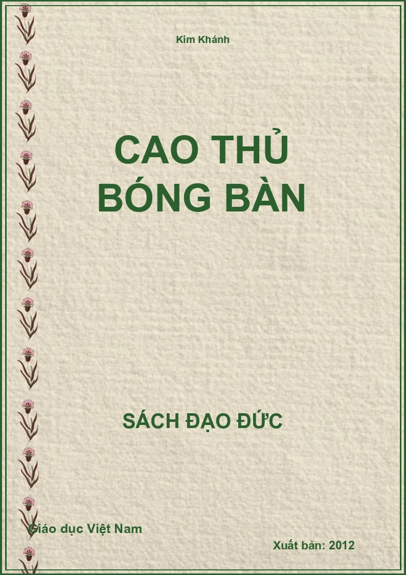 Cao thủ bóng bàn
