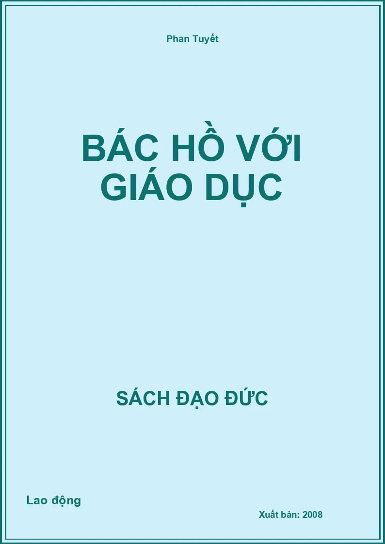 Bác Hồ với giáo dục