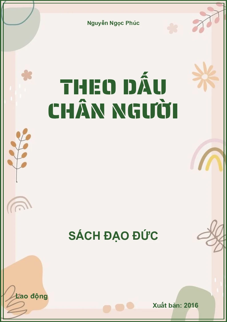 Theo dấu chân Người