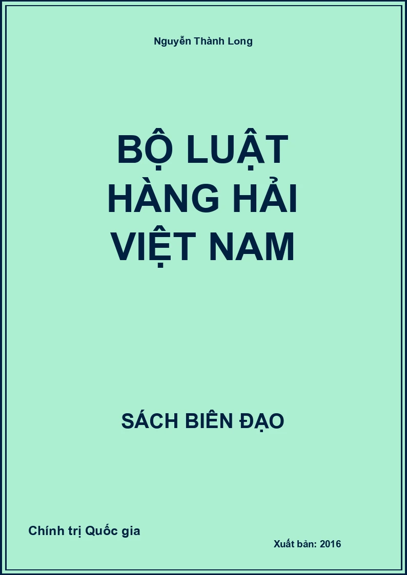 Bộ luật hàng hải Việt Nam