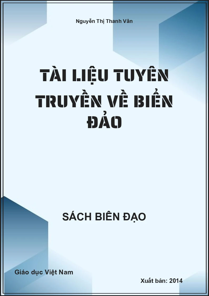 Tài liệu tuyên truyền về biển đảo