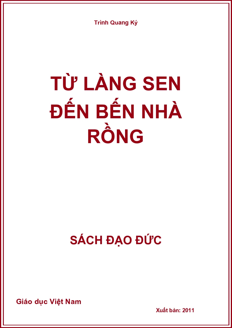 Từ làng Sen đến bến nhà Rồng