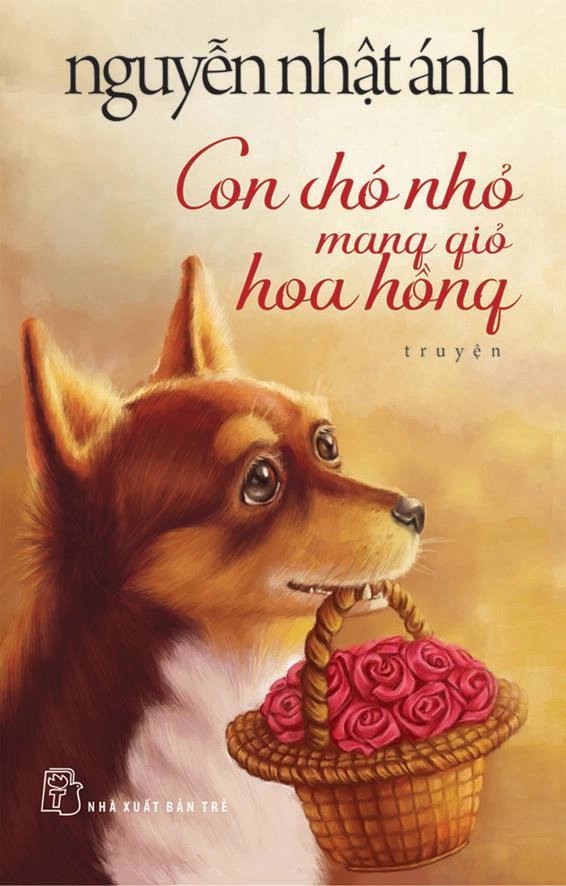Con chó nhỏ mang giỏ hoa hồng : Truyện