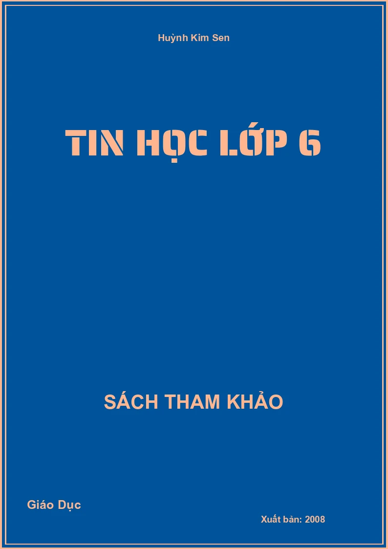 Tin Học Lớp 6
