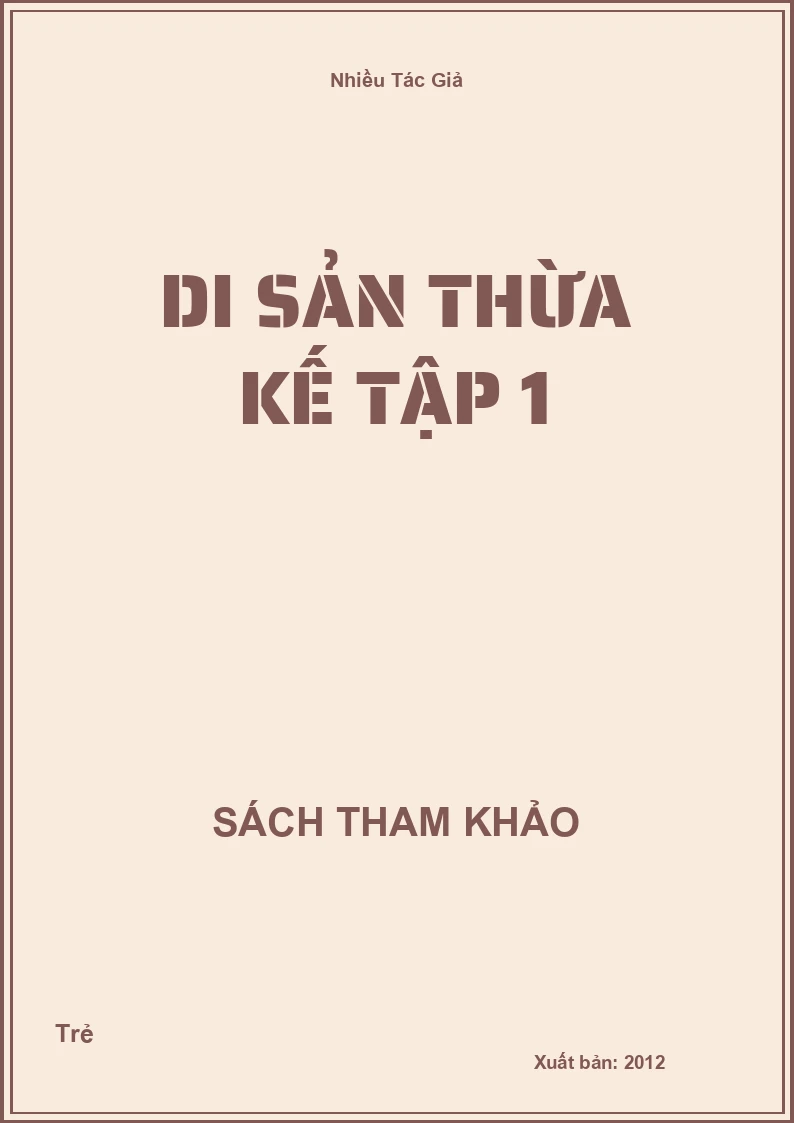 Di Sản Thừa Kế Tập 1