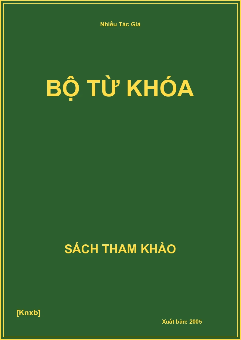 Bộ Từ Khóa