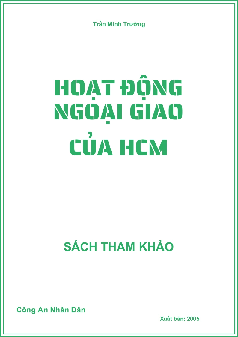Hoạt Động Ngoại Giao Của Hcm