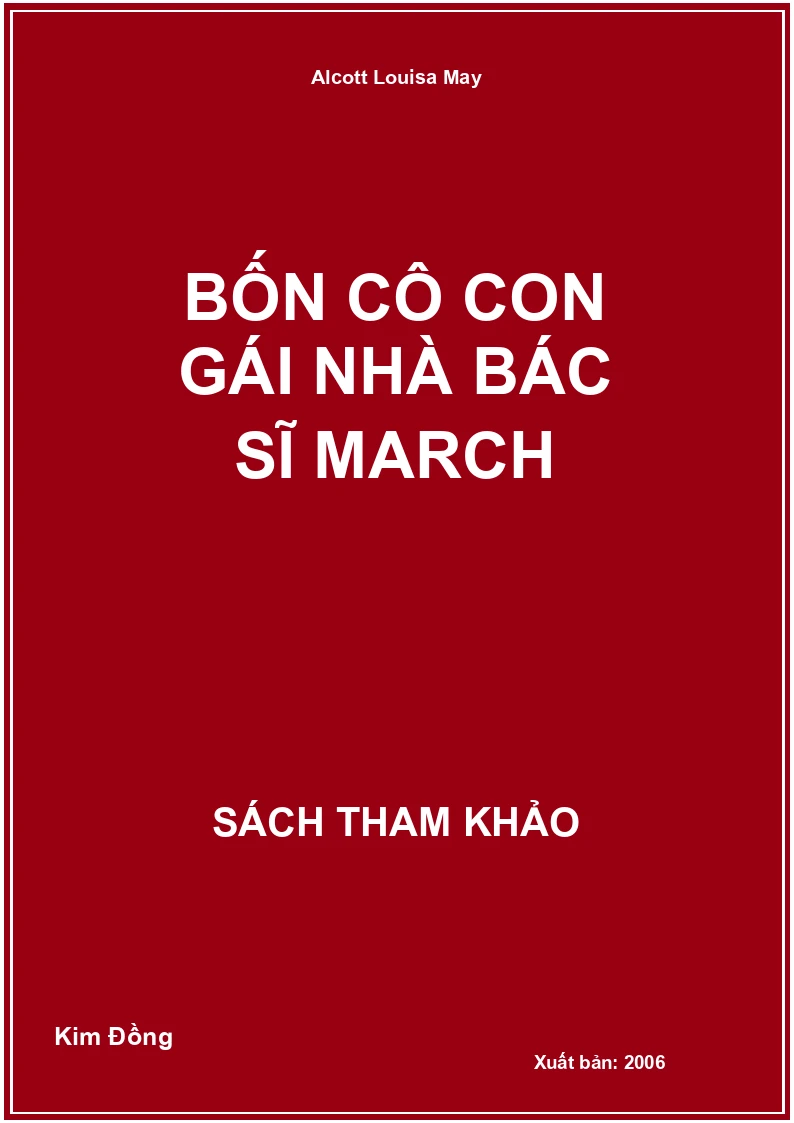 Bốn Cô Con Gái Nhà Bác Sĩ March