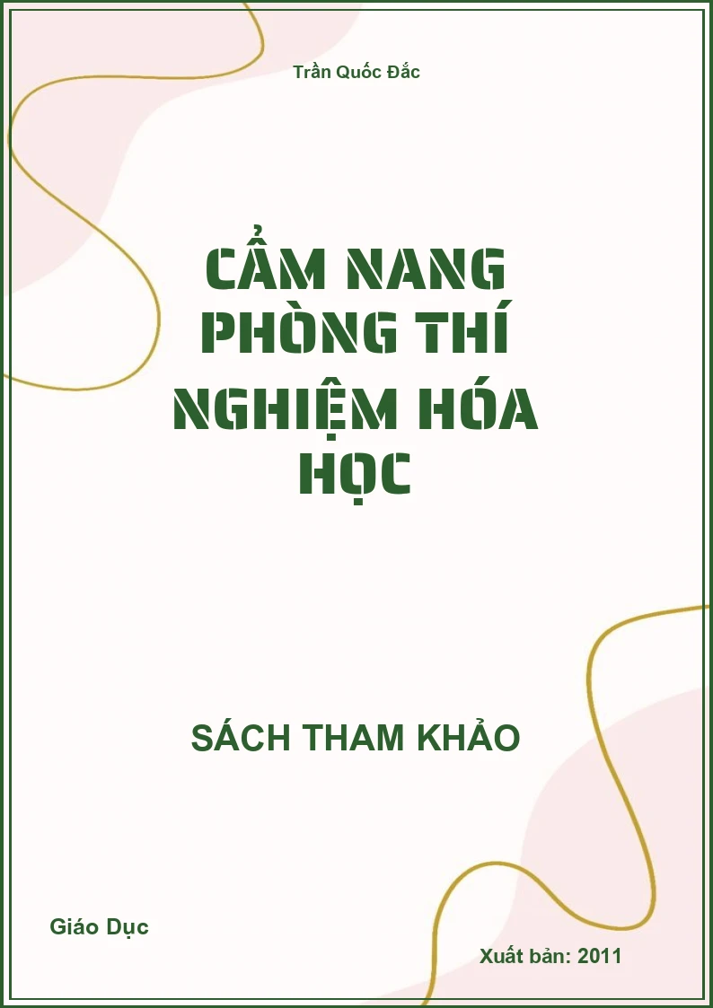 Cẩm Nang Phòng Thí Nghiệm Hóa Học