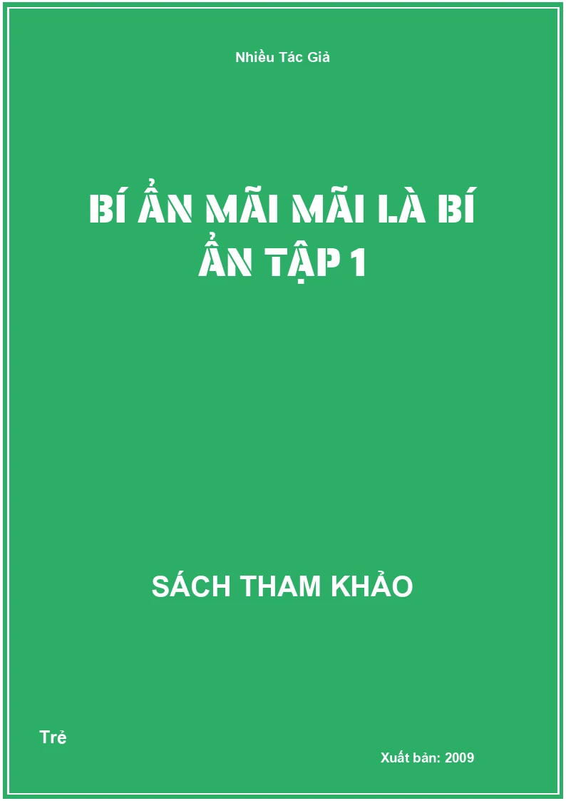 Bí Ẩn Mãi Mãi Là Bí Ẩn Tập 1