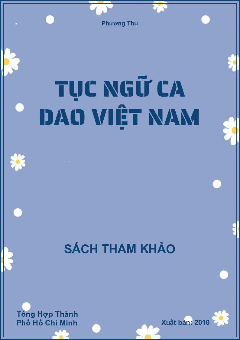 Tục Ngữ Ca Dao Việt Nam