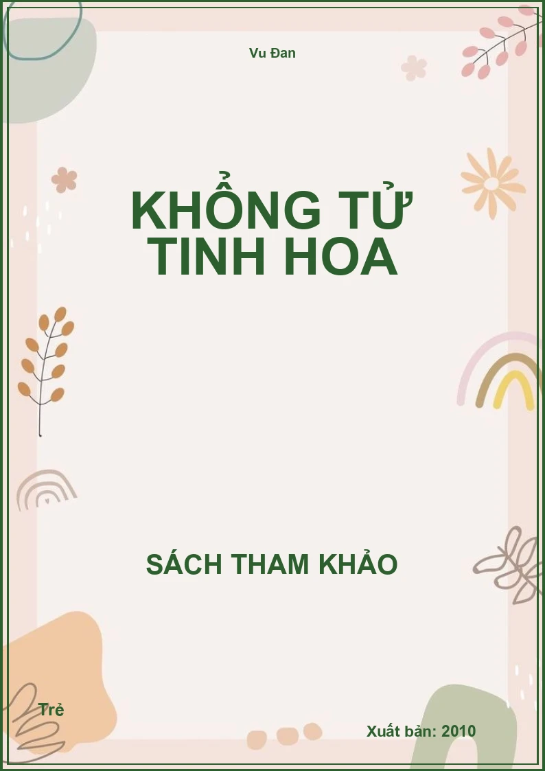 Khổng Tử Tinh Hoa
