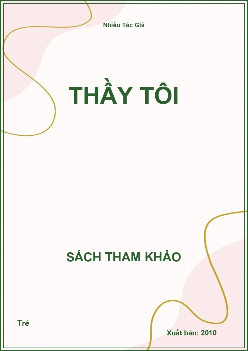Thầy Tôi