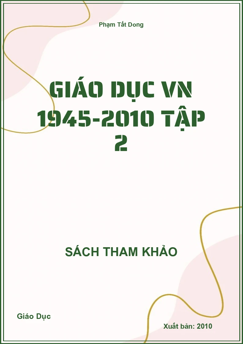 Giáo Dục Vn 1945-2010 Tập 2