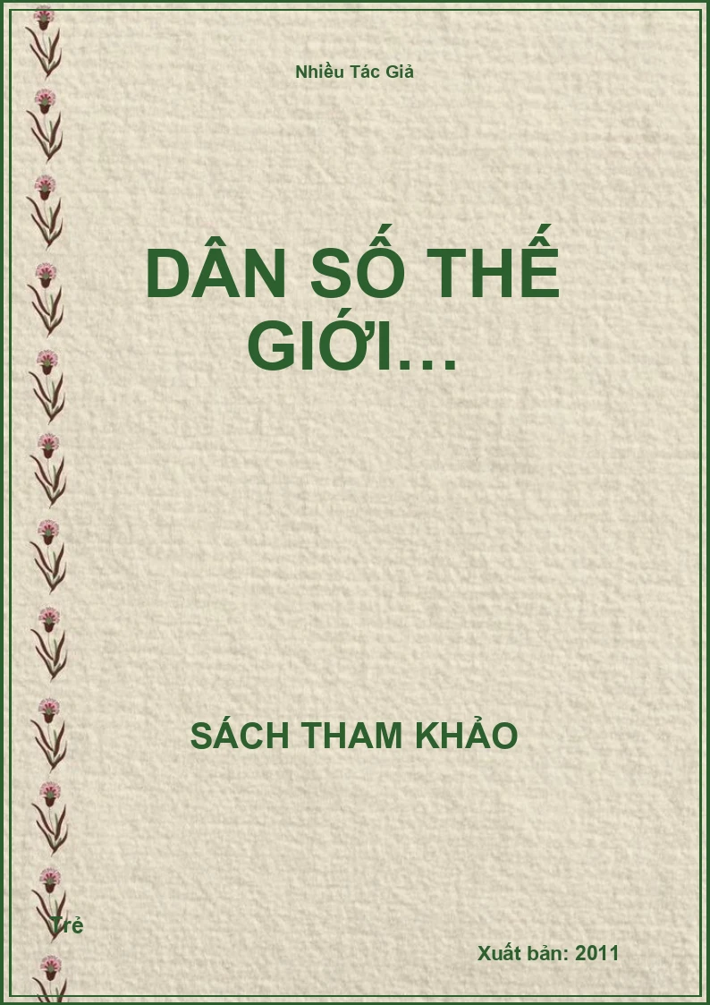 Dân Số Thế Giới…