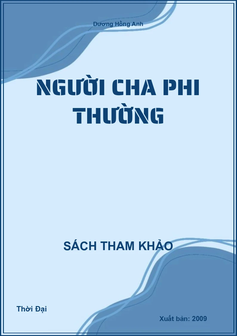 Người Cha Phi Thường
