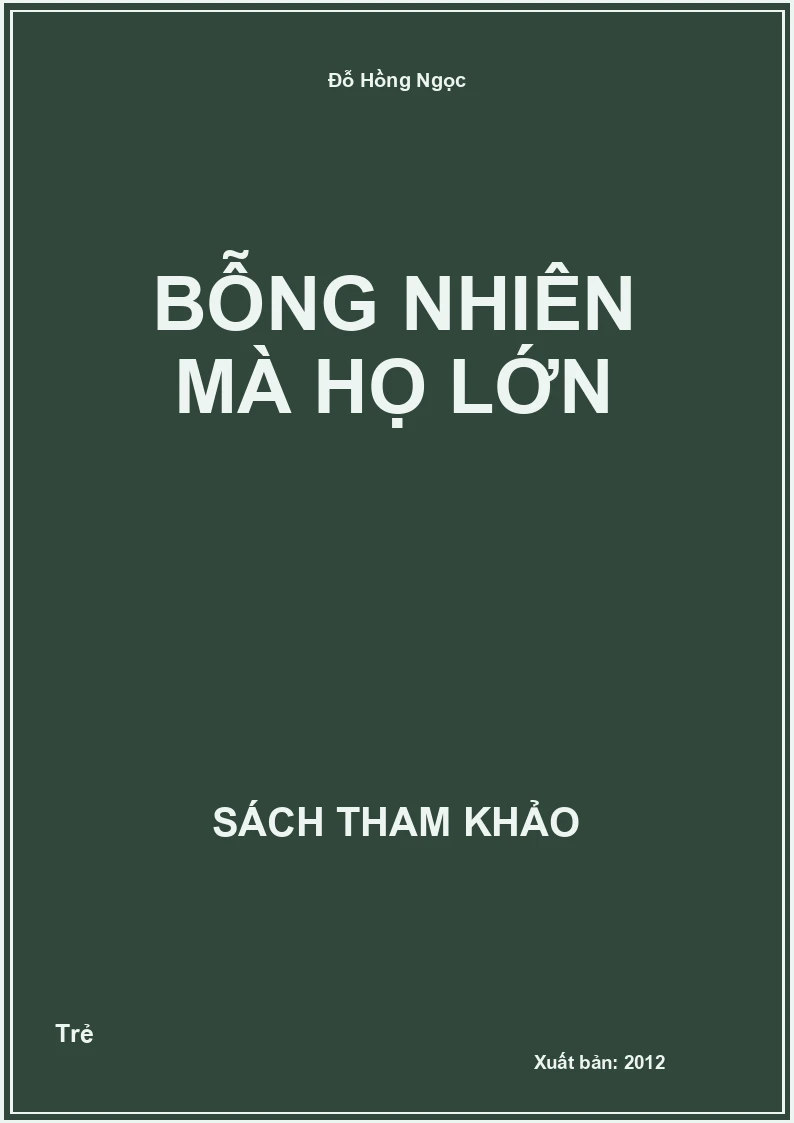 Bỗng Nhiên Mà Họ Lớn