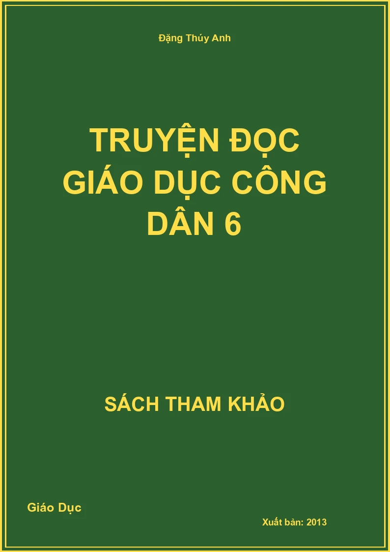 Truyện Đọc Giáo Dục Công Dân 6