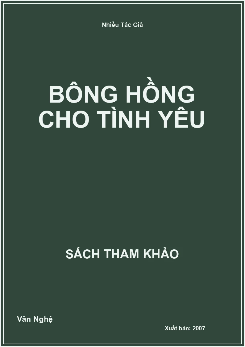 Bông Hồng Cho Tình Yêu