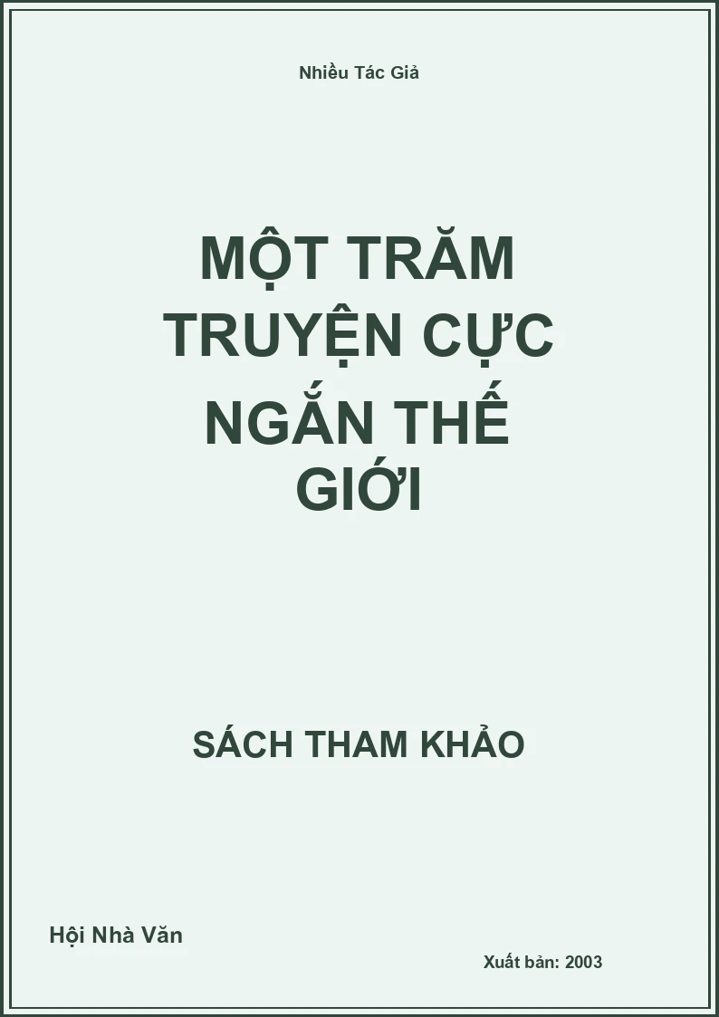Một Trăm Truyện Cực Ngắn Thế Giới